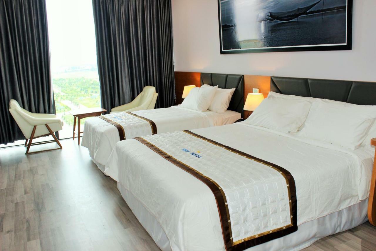 Sky Hotel Hong Ngu Exteriör bild